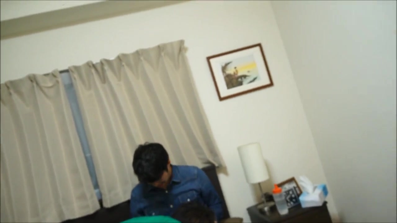 フェラ合戦フェラしあってもらったけど、両方とも逝かないので罰として恥ずかしい浣腸を見せてもらった。 sample 11