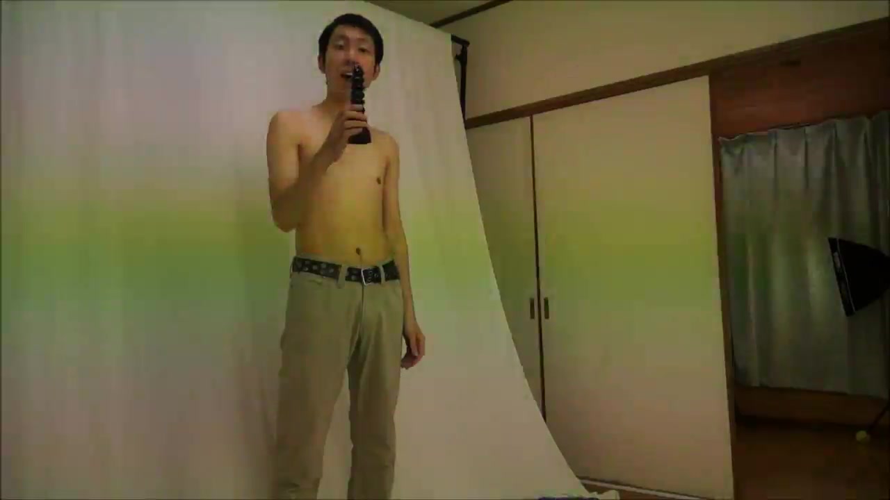 デカマラ好青年男優「れいき」復活記念【野外大量射精&グラビア】 sample 5